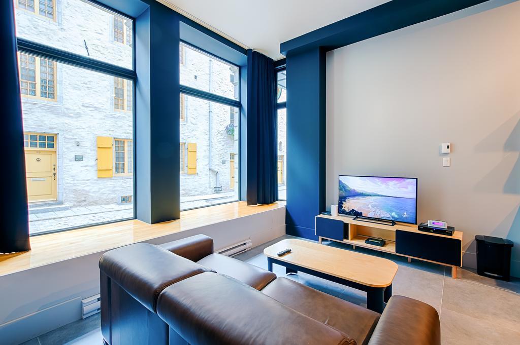 Ferienwohnung Les Lofts Notre-Dame - Par Les Lofts Vieux-Quebec Exterior foto