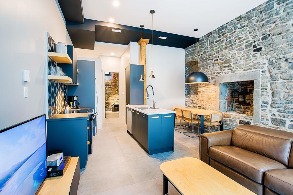 Ferienwohnung Les Lofts Notre-Dame - Par Les Lofts Vieux-Quebec Exterior foto